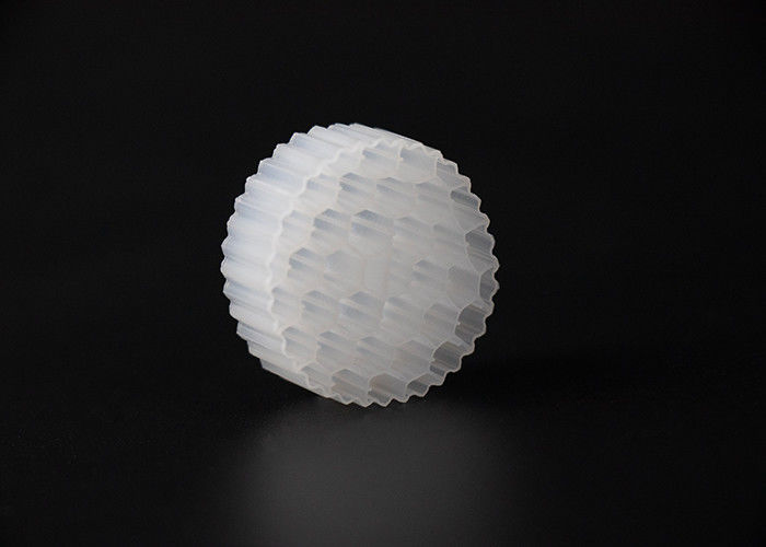 Couleur blanche Matériau HDPE 38 trous MBBR Porteur PE vierge
