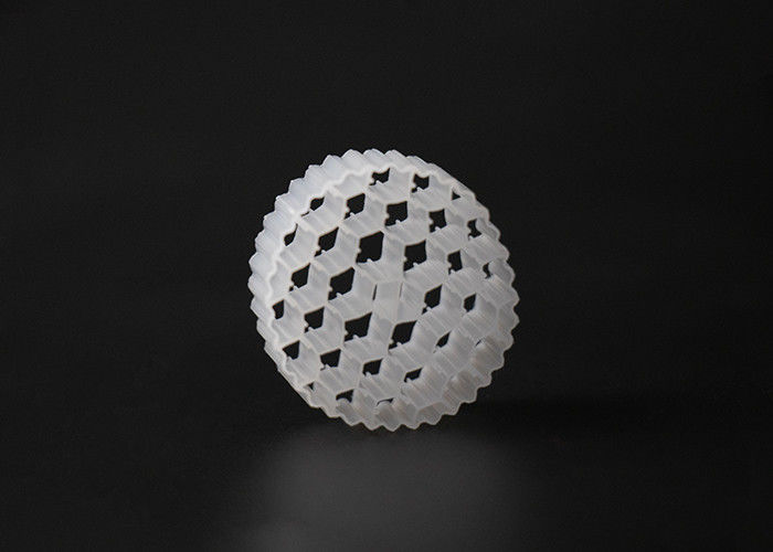 Couleur blanche Matériau HDPE 38 trous MBBR Porteur PE vierge