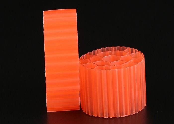 Matériau vierge HDPE Filtre plastique avec 19 trous et couleur blanche pour RAS