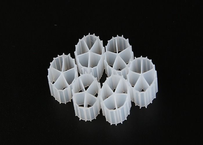 Les eaux usées de déménagement Lit Biocell Filter Media Moins de consommation d'énergie 10 mm X 7 mm Taille