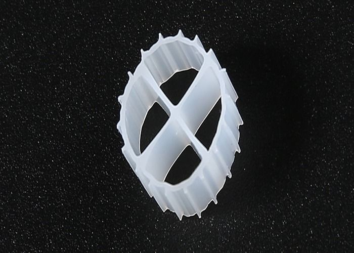 Traitement des eaux usées Lit de déménagement Filtre de médias Biopipe Consommation d'énergie plus faible Fab médias k1 11*7mm couleur blanche