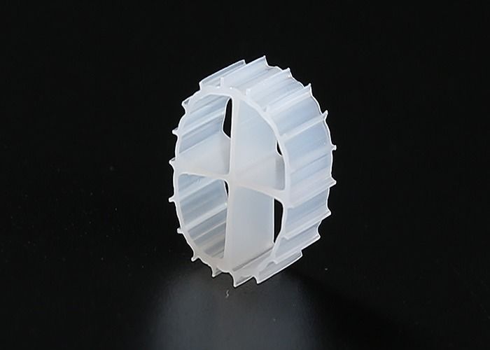 Traitement des eaux usées Lit de déménagement Filtre de médias Biopipe Consommation d'énergie plus faible Fab médias k1 11*7mm couleur blanche