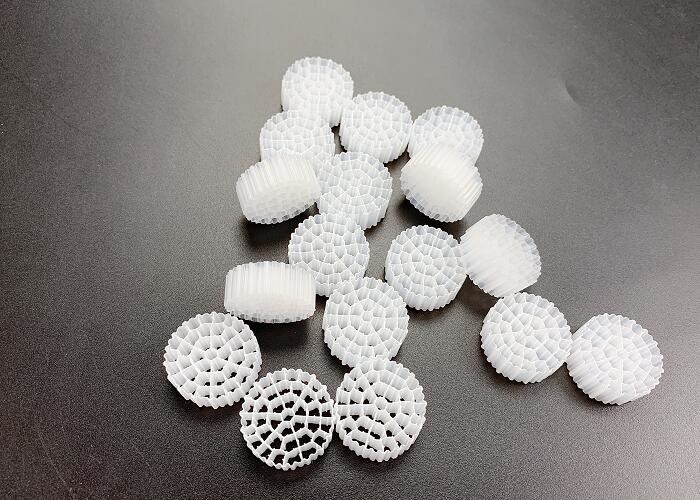 Nouveau article PE37 MBBR K1 Filtreur 800 m2/m3 Grande surface