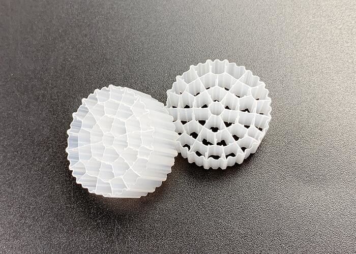 Biotube MBBR Filtre en plastique 800 m2/m3 Grande surface