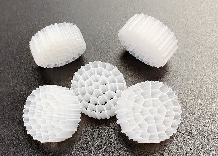 IFAS FDA Safty HDPE de couleur blanche MBBR Filtre à cellules biochimiques