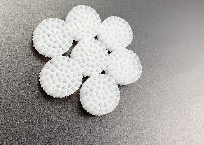 Équipement d'aération des médias biologiques en plastique IFAS MBBR K1 Filtre médias Blanc Couleur