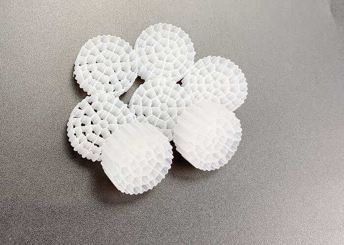 Filtreur d'eaux usées MBBR Réacteur à biofilm mobile HDPE