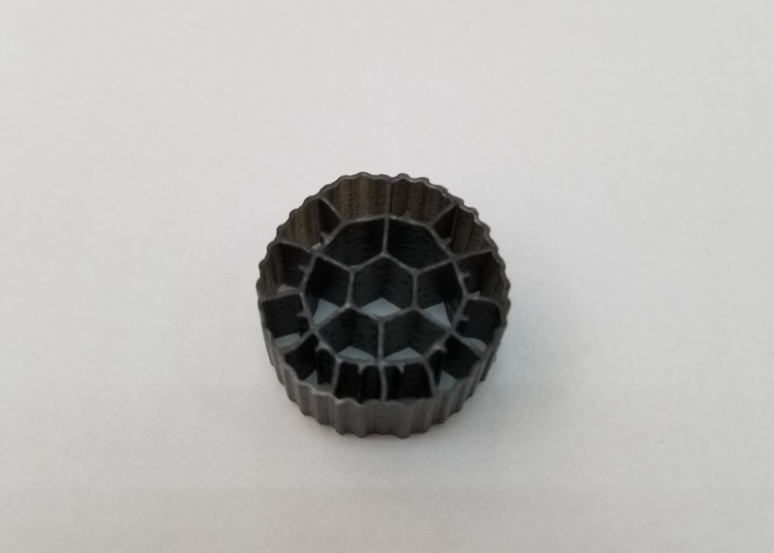 25 mm x 12 mm Filtreur MBBR coloré Matériau HDPE PE06 Biomédias