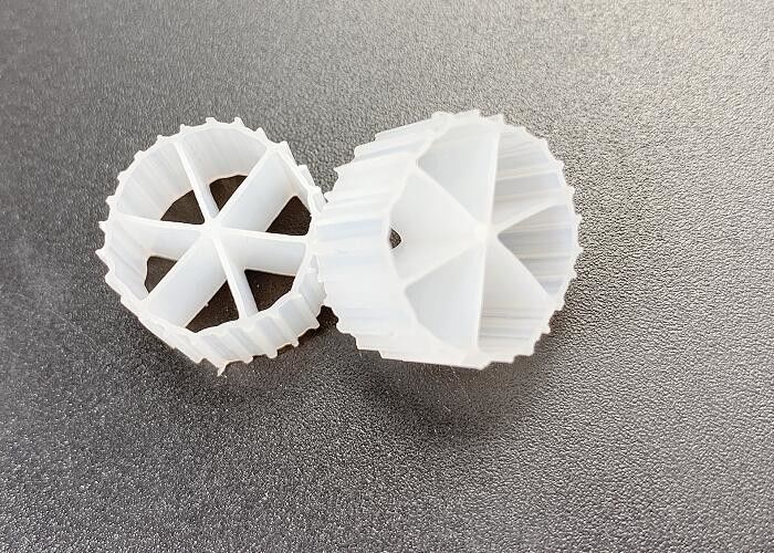 16x10mm Surface de grande taille K2 Filtre médias MBBR personnalisé