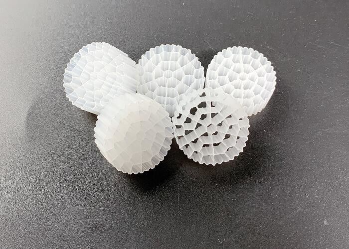 PE37 Couleur blanche Lit mobile Biofilm Réacteur A/O Technologie COD BOD Move