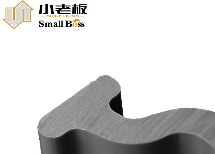 Pile de feuille de vinyle PVC de type Z résistant aux UV pour la construction routière