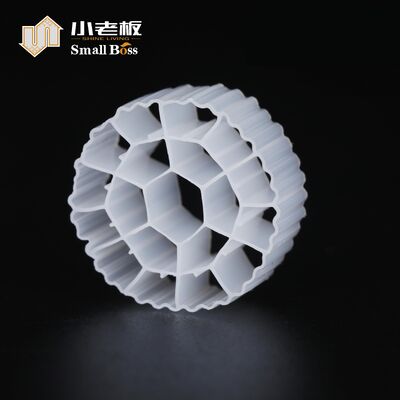 Média de filtrage MBBR blanc K3 Média flottant RAS HDPE